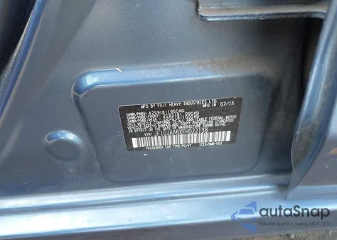 2015 Subaru Impreza 2.0I from USA, damaged, VIN JF1GJAA6XFH022138